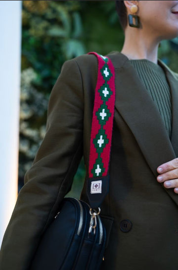 Göz Motifli El Dokuması Kilim Askı
